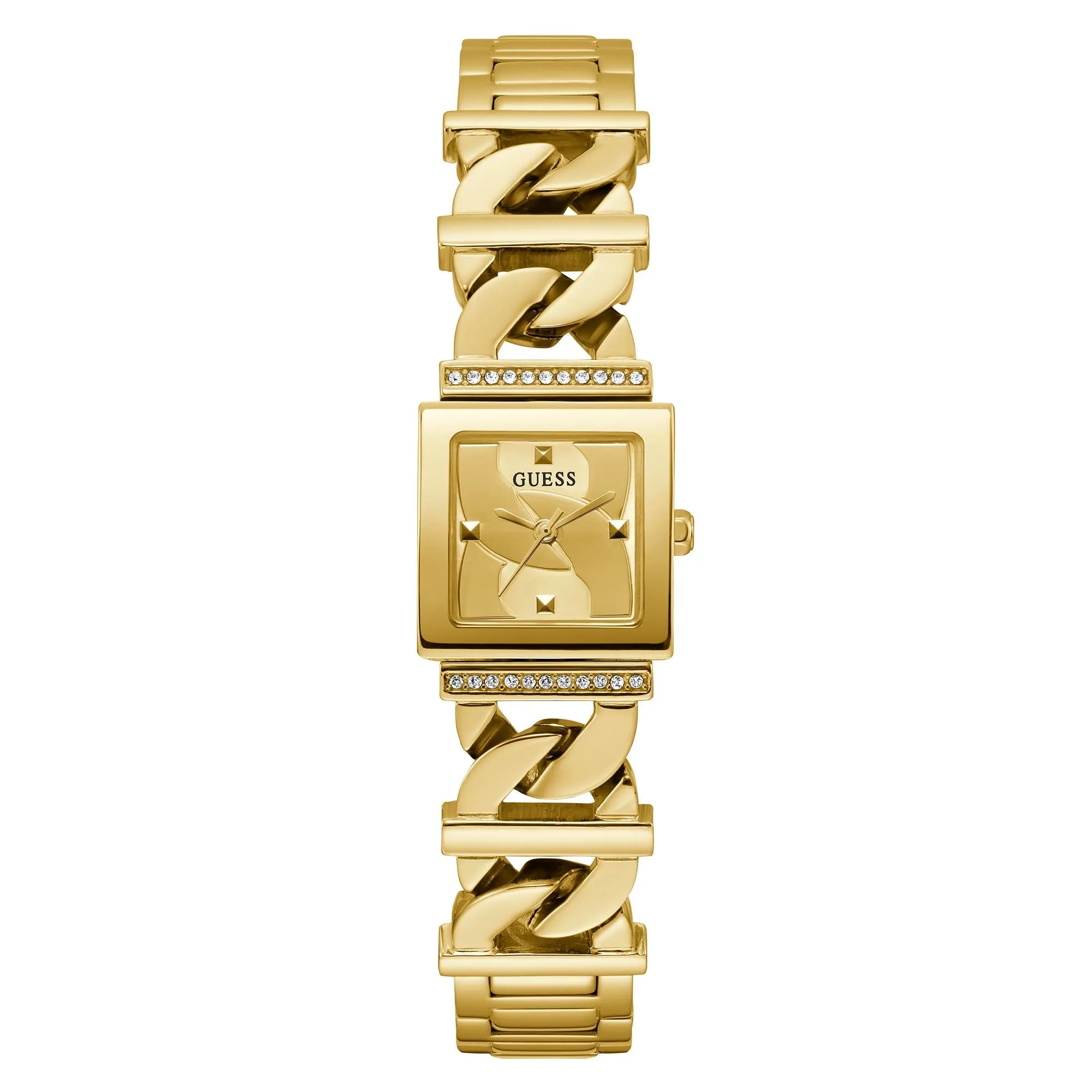 Guess Women's Watch Gold Tone Case Quartz