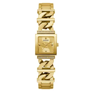 Guess Women's Watch Gold Tone Case Quartz