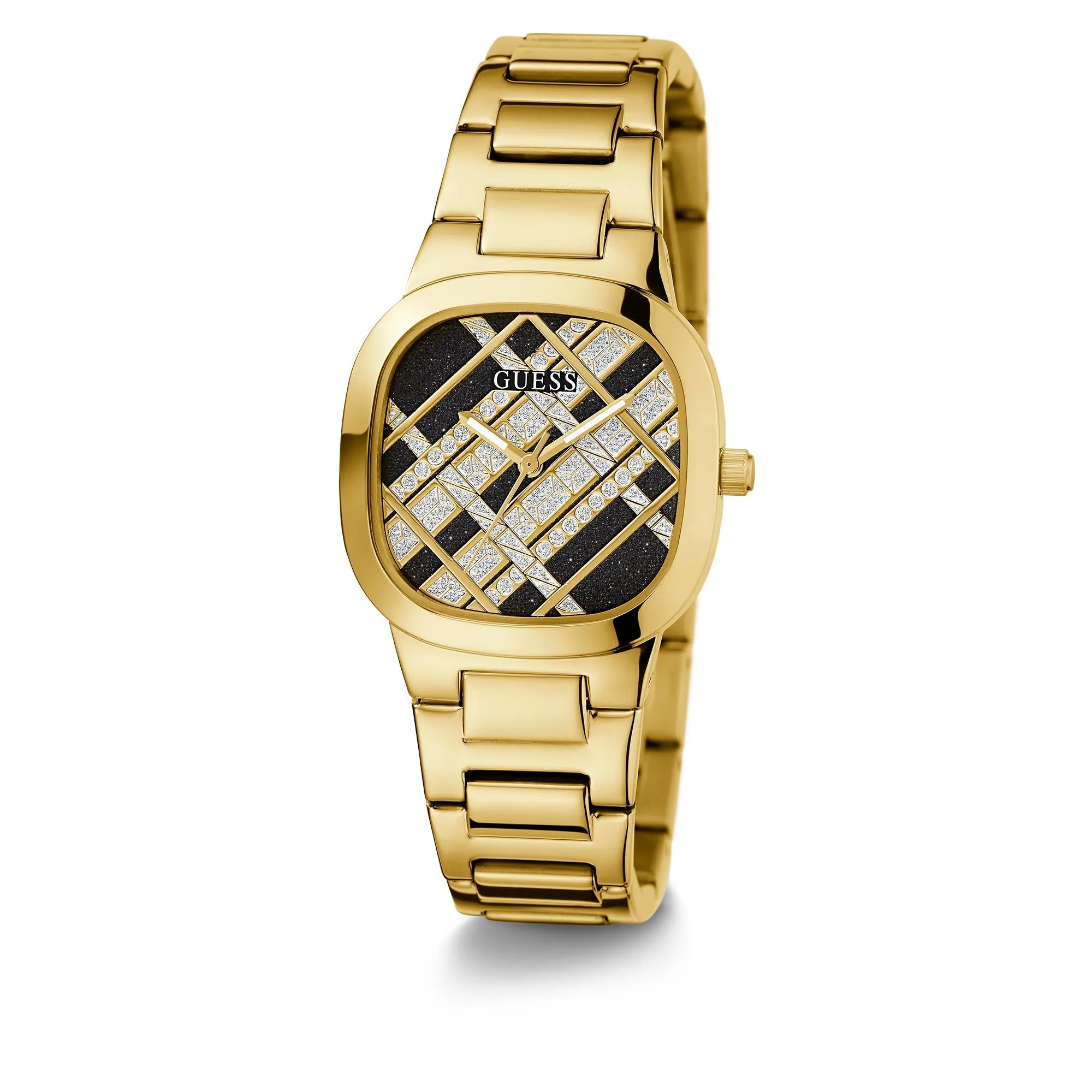 Guess Women's Watch Gold Tone Case Quartz