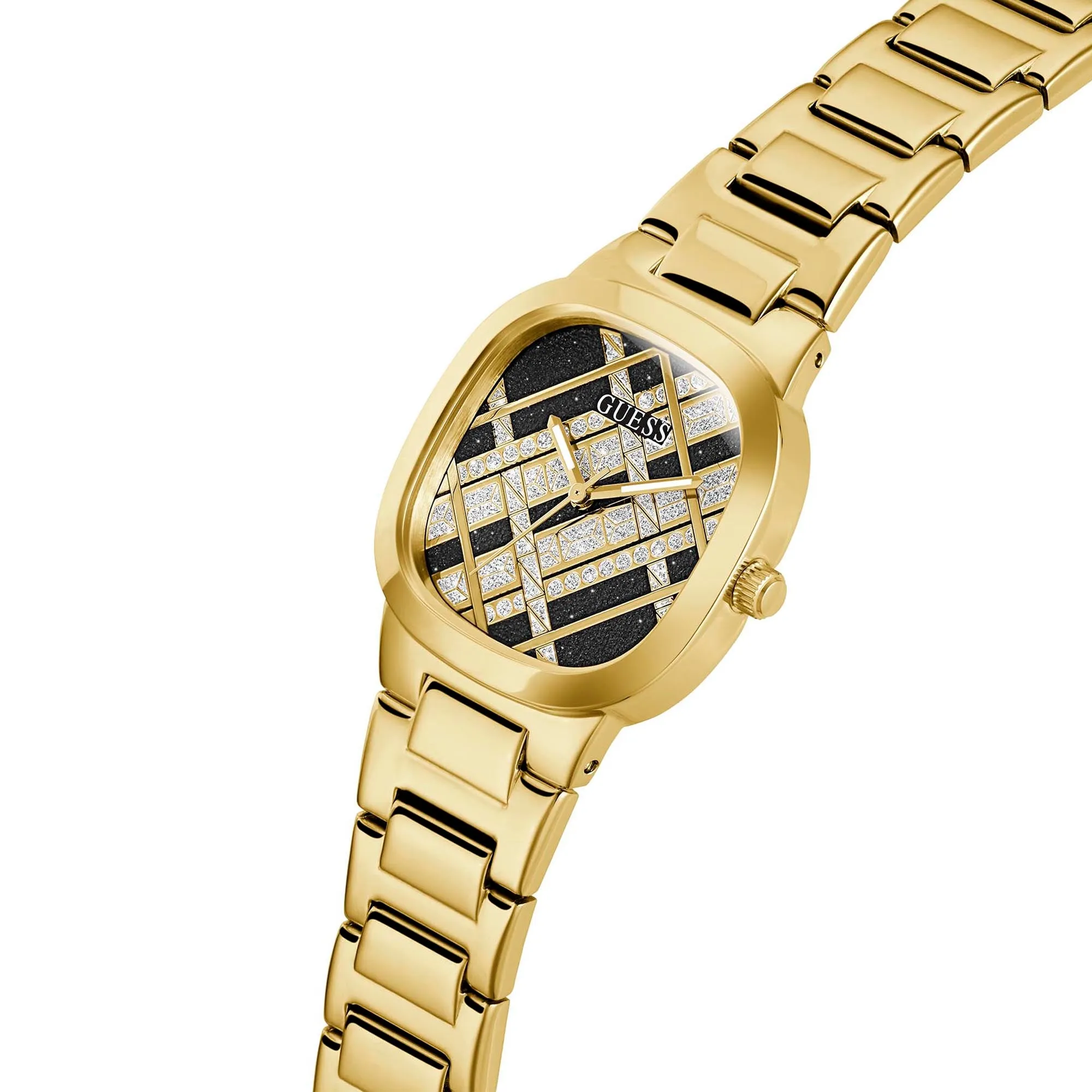 Guess Women's Watch Gold Tone Case Quartz