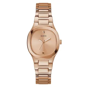 Guess Women's Watch Rose Gold Tone Case Quartz