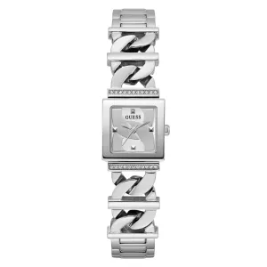 Guess Women's Watch Silver Tone Case Quartz