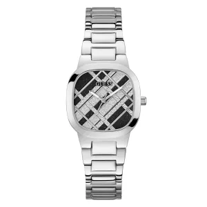 Guess Women's Watch Silver Tone Case Quartz