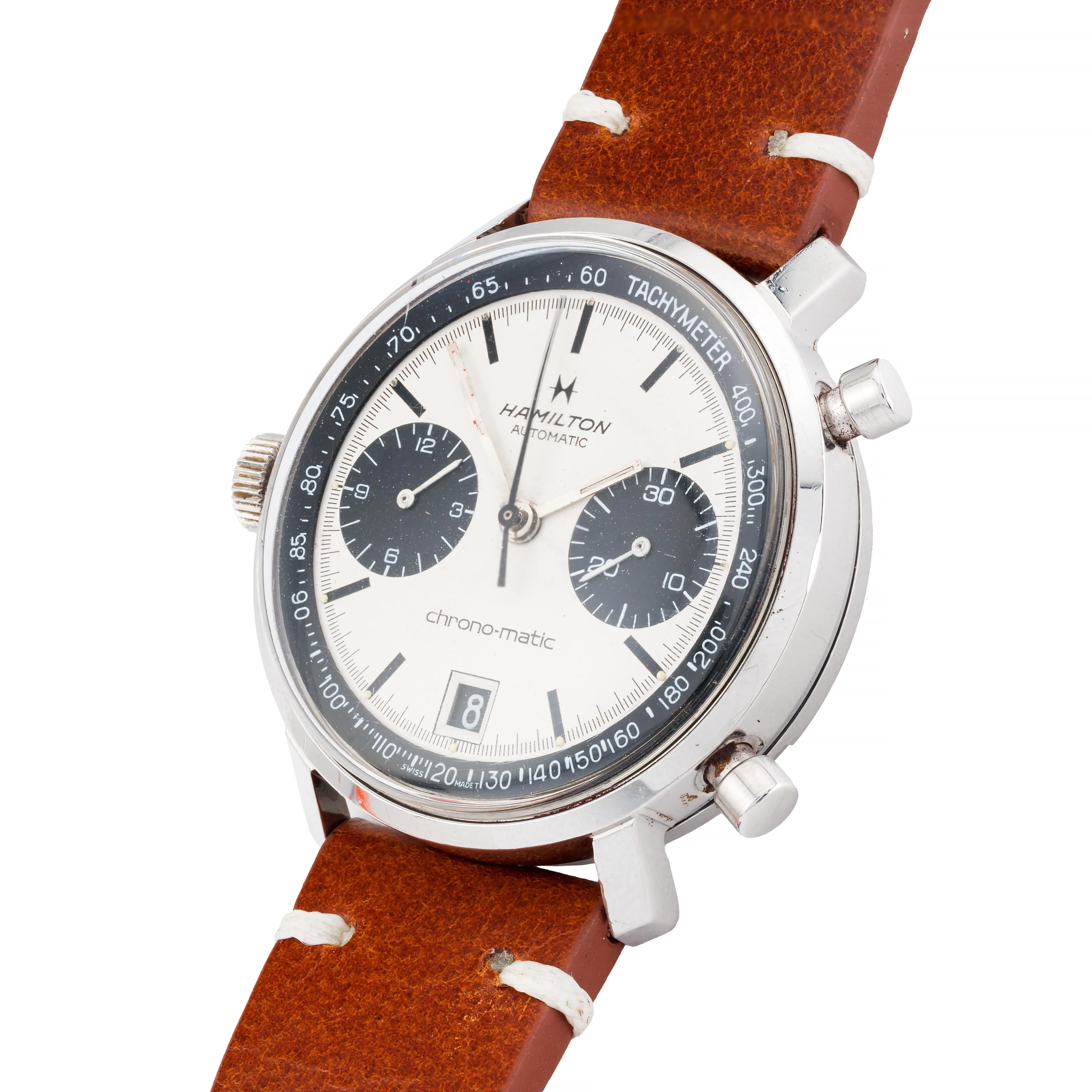 Hamilton Chronomatic 'Panda' 11002-3 Circa 1970