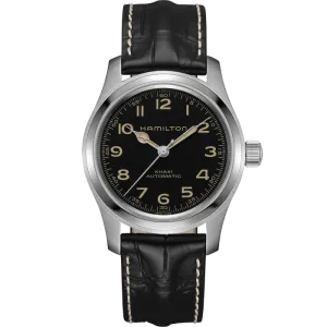 Hamilton Khaki Field Murph Auto 42mm on leather