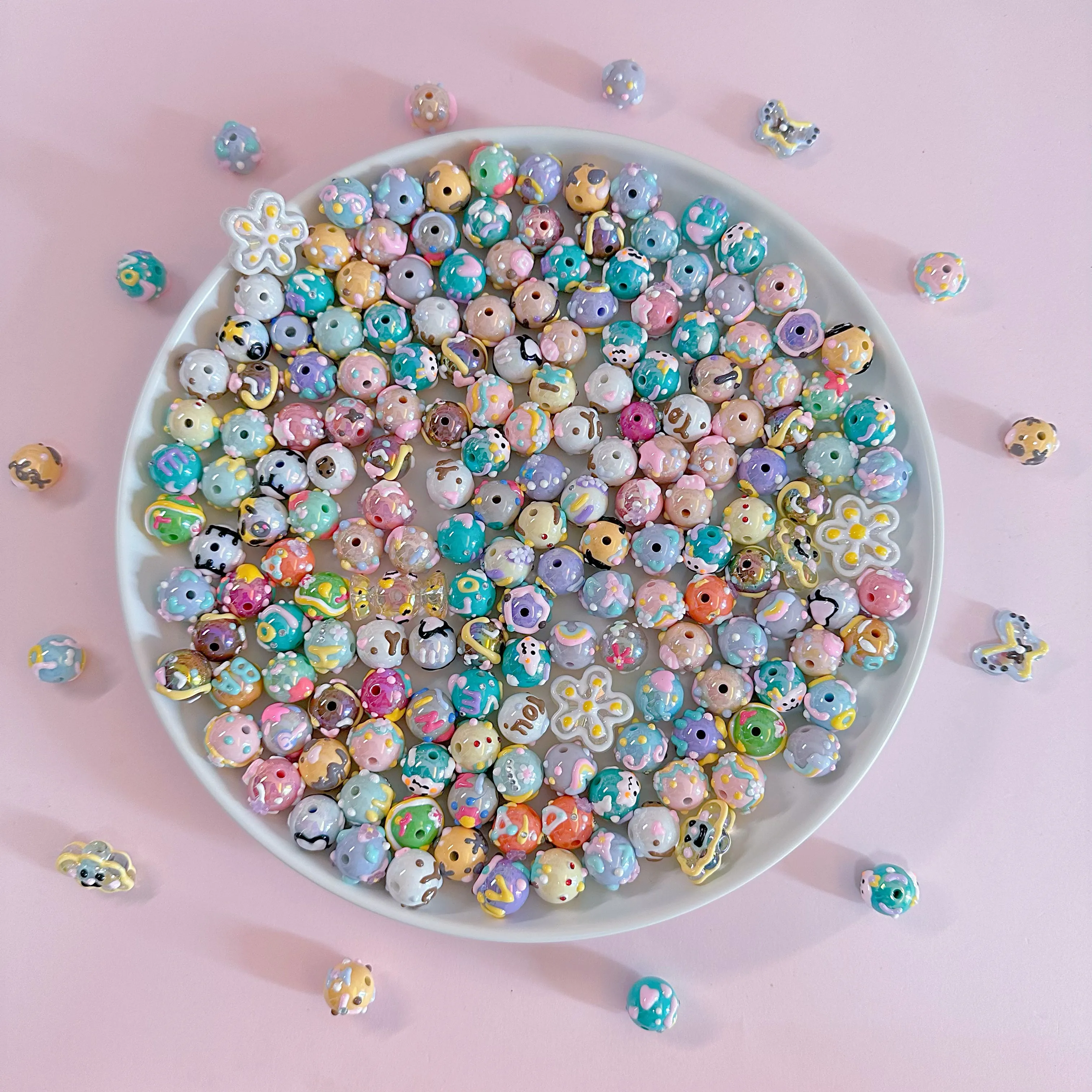 Hand-painted bead