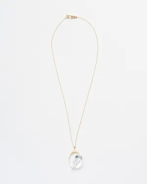 herkimer noguchi bead necklace