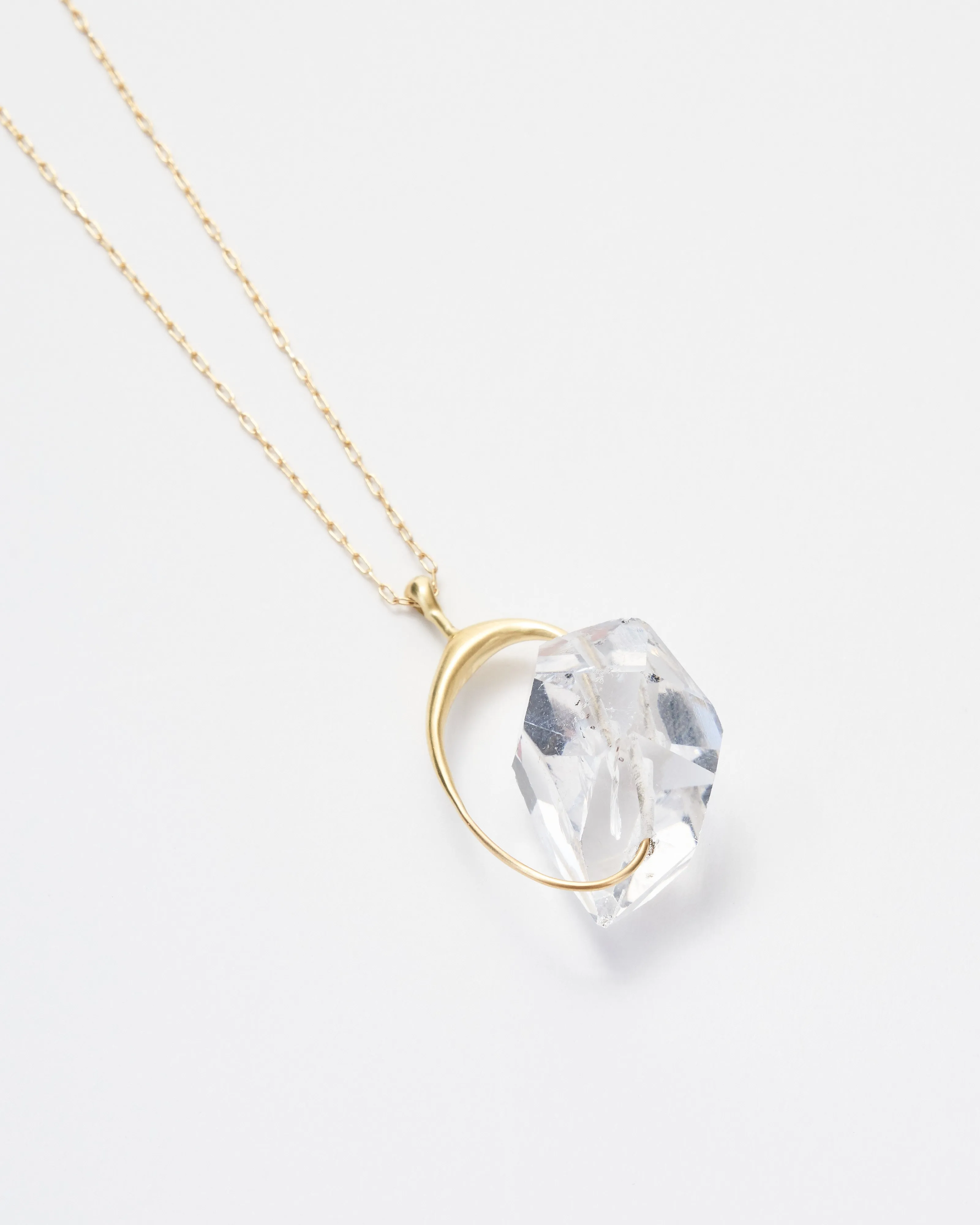 herkimer noguchi bead necklace