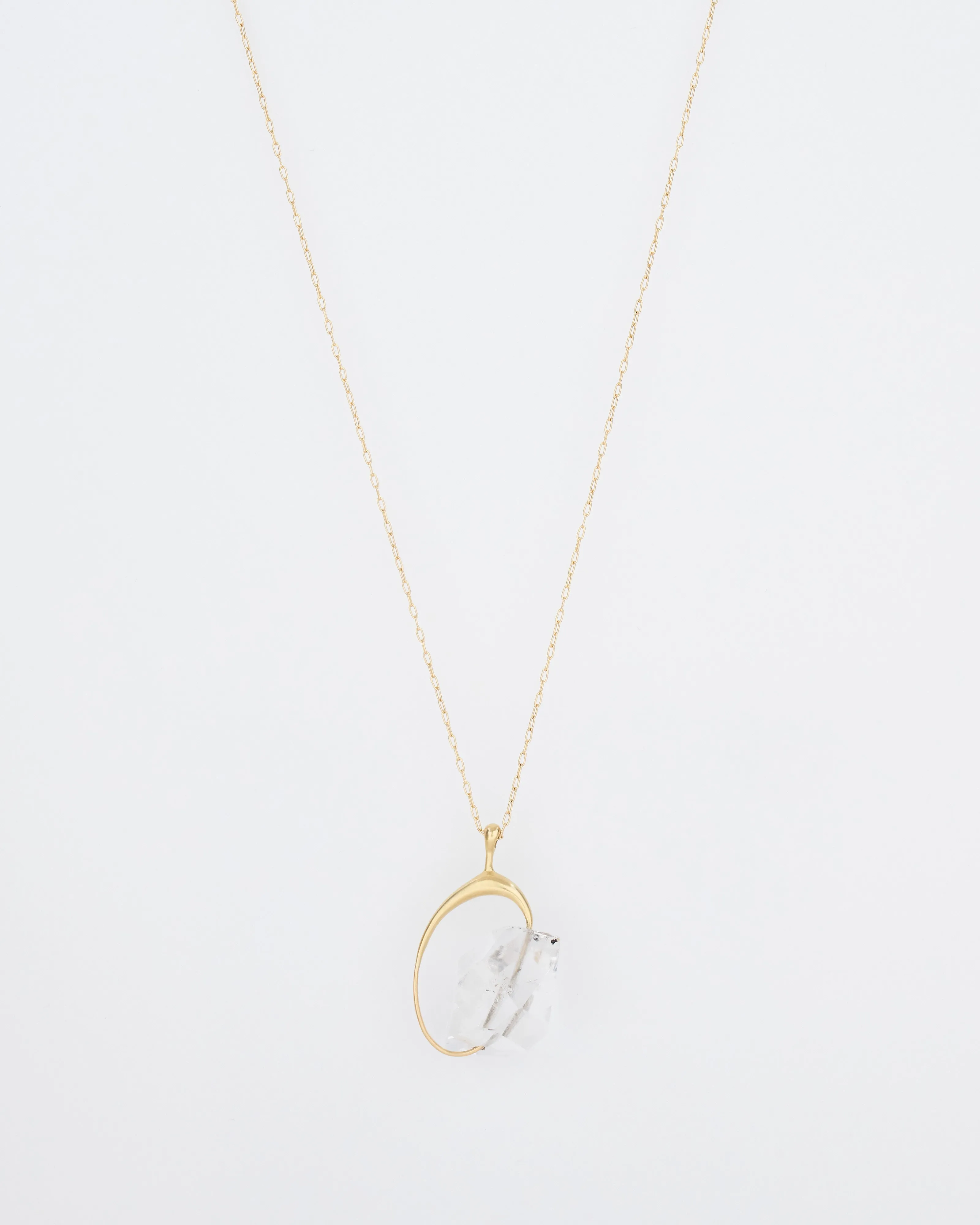 herkimer noguchi bead necklace