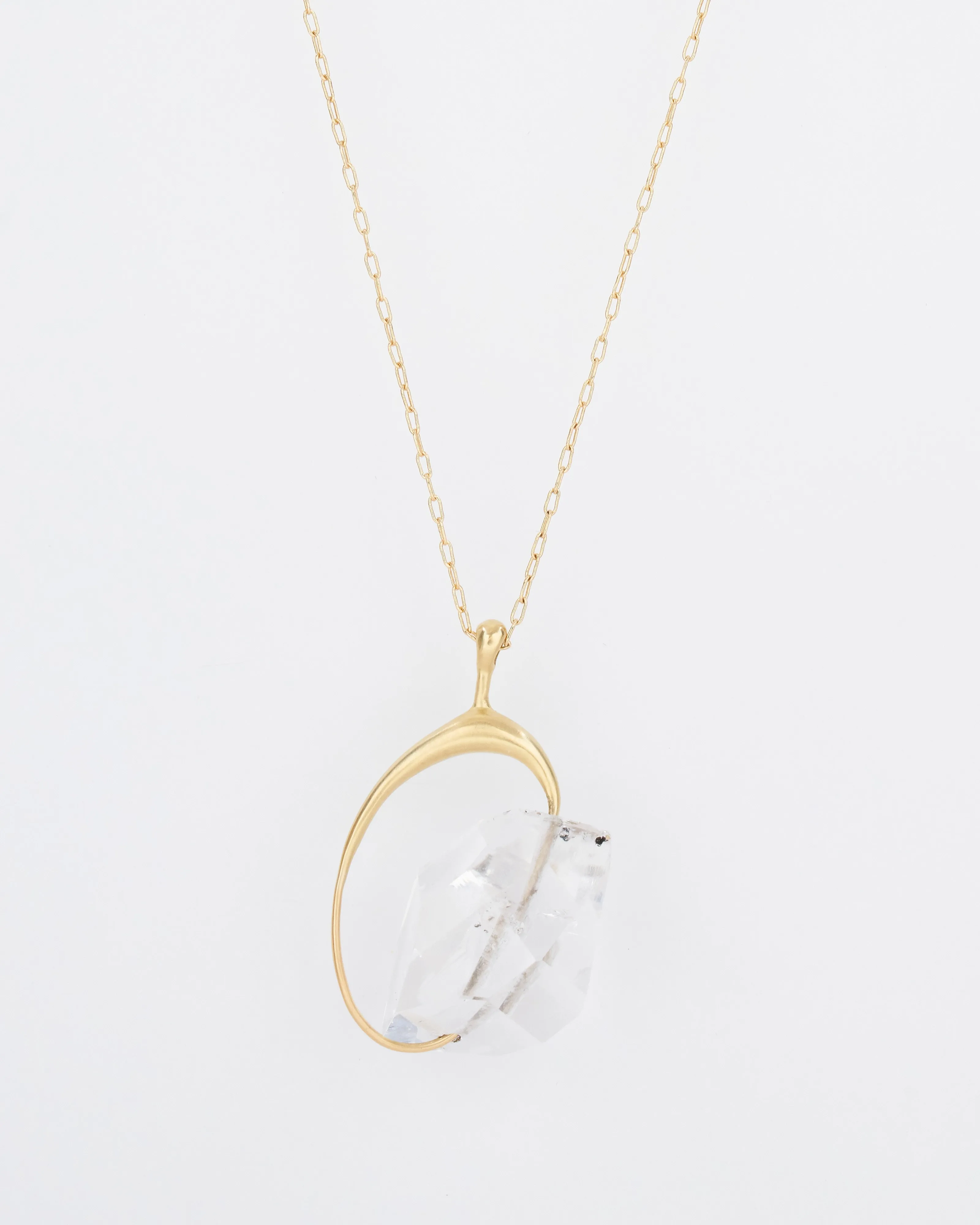 herkimer noguchi bead necklace