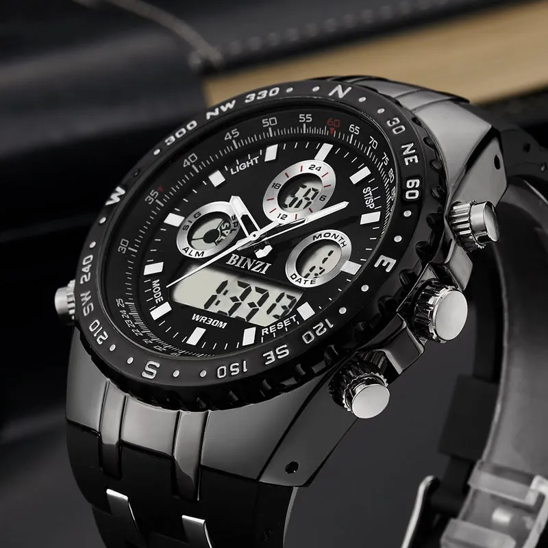 High Quality Watches With Dual Display for Men
