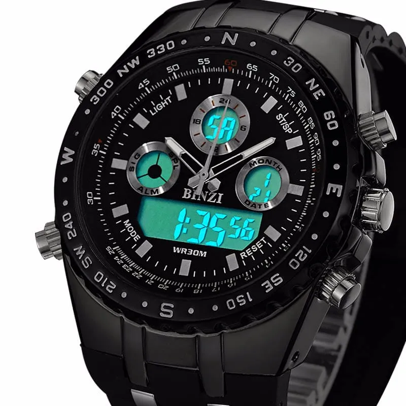 High Quality Watches With Dual Display for Men