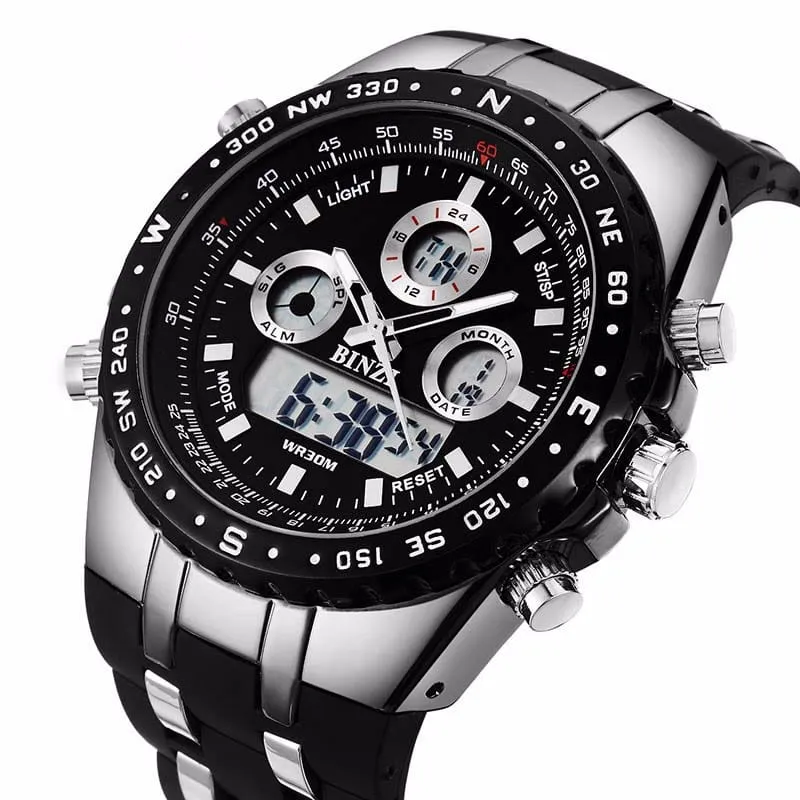 High Quality Watches With Dual Display for Men