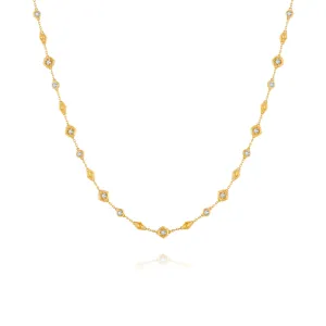 Honeycomb Necklace Life With MaK’s Honeycomb Bee Kind Jewelry Collection