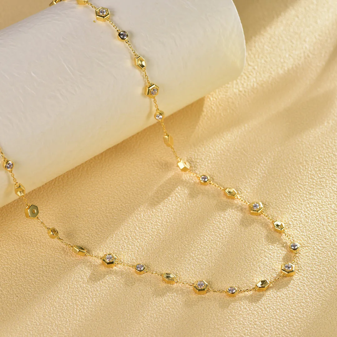 Honeycomb With Honey Ring Earrings Necklaces Jewelry Sets designed by LifeWithMaK