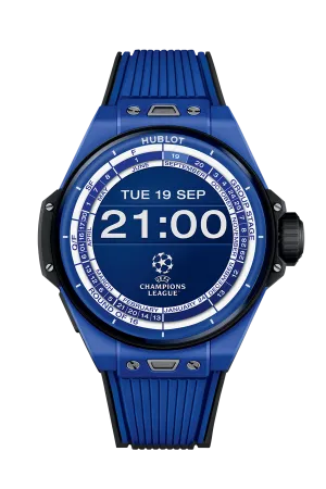 Hublot Big Bang E GEN3 UEFA CHAMPIONS LEAGUE, Blue Ceramic, 44mm, Ref# 450.EX.1100.RX.UCL23