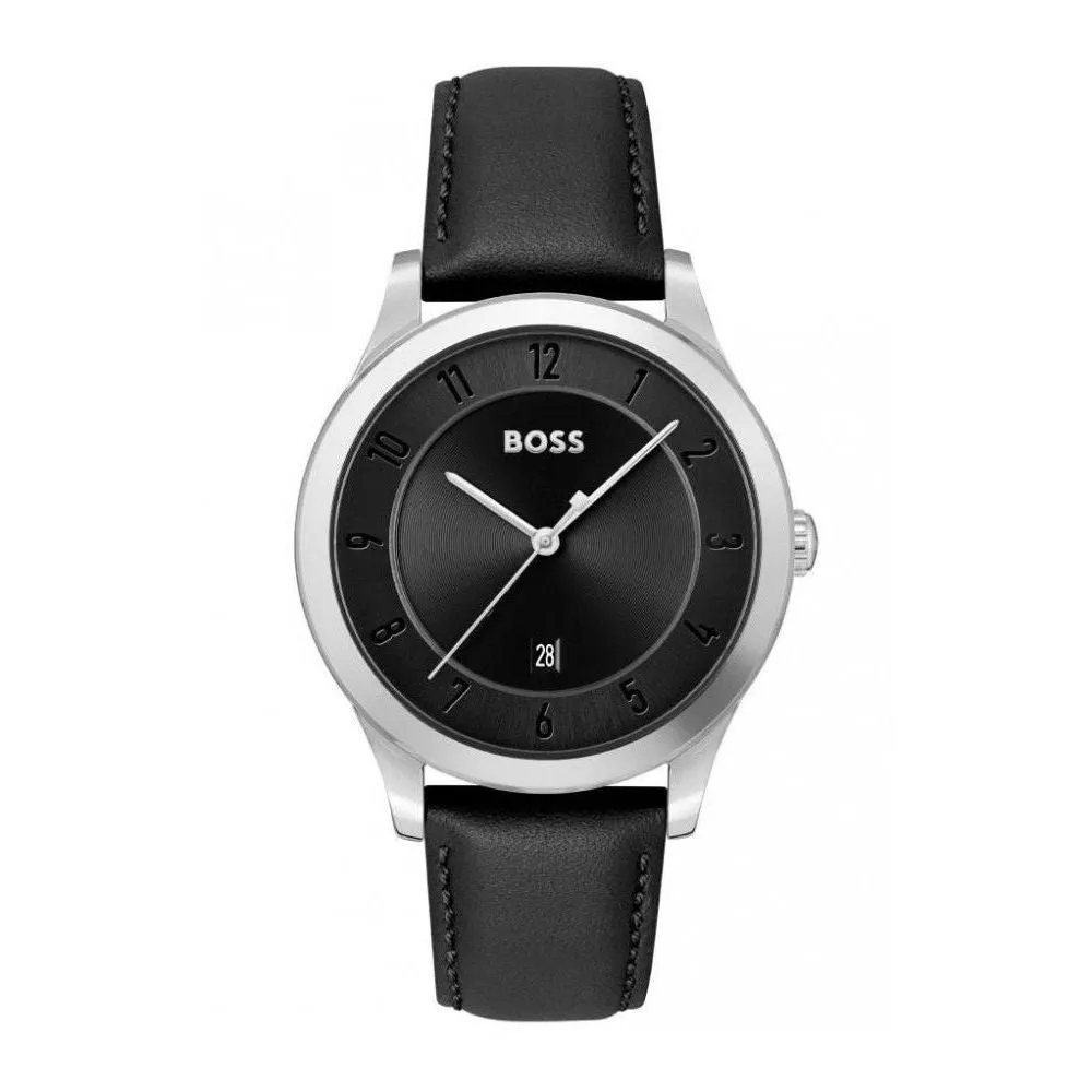 Hugo Boss Black Leather Watch