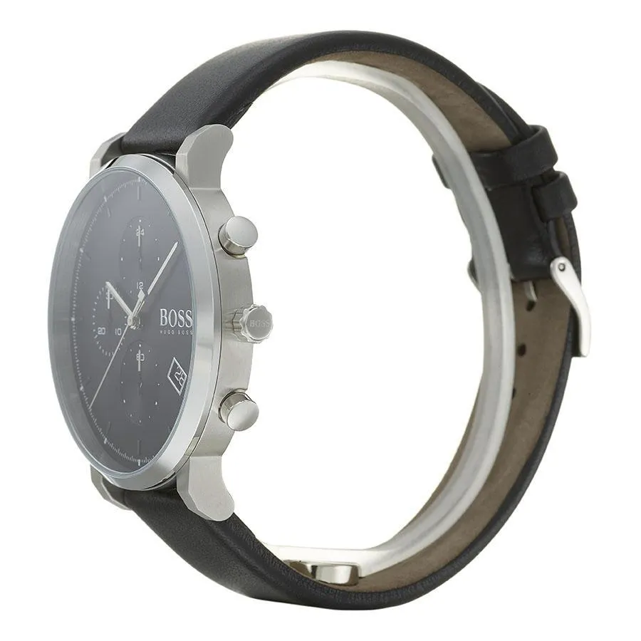 Hugo Boss Integrity Black Leather Men's Watch 1513777