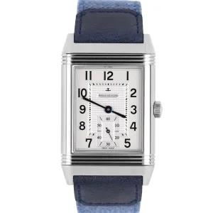 Jaeger-LeCoultre Reverso Steel Silver 48mmX30mm 273.8.04 Manual Watch BOX