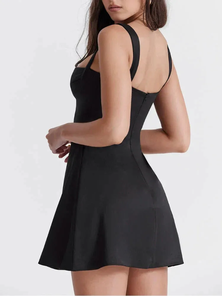 JazzHer Kara Quartz Cocktail Mini Dress