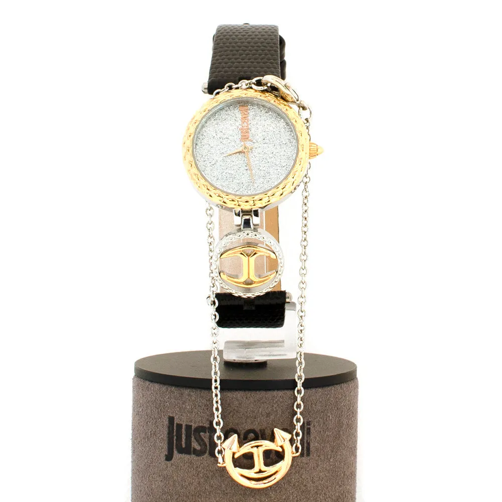 Just CavalliÂ  Ladies Watch Set With Bracelet