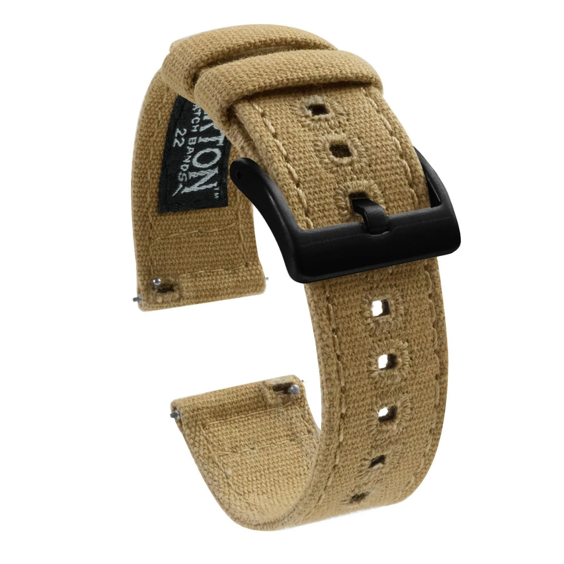 Khaki | Crafted Canvas by Barton Watch Bands