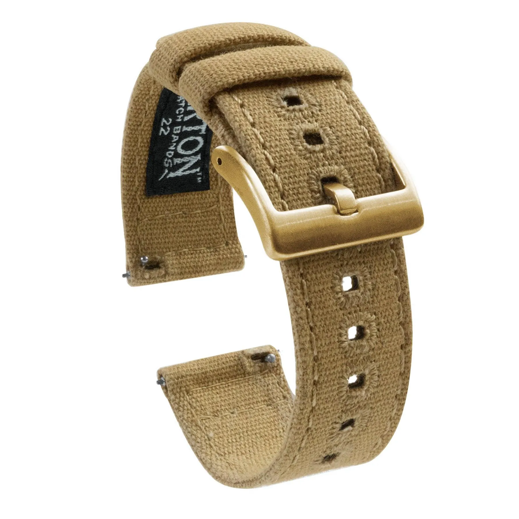 Khaki | Crafted Canvas by Barton Watch Bands
