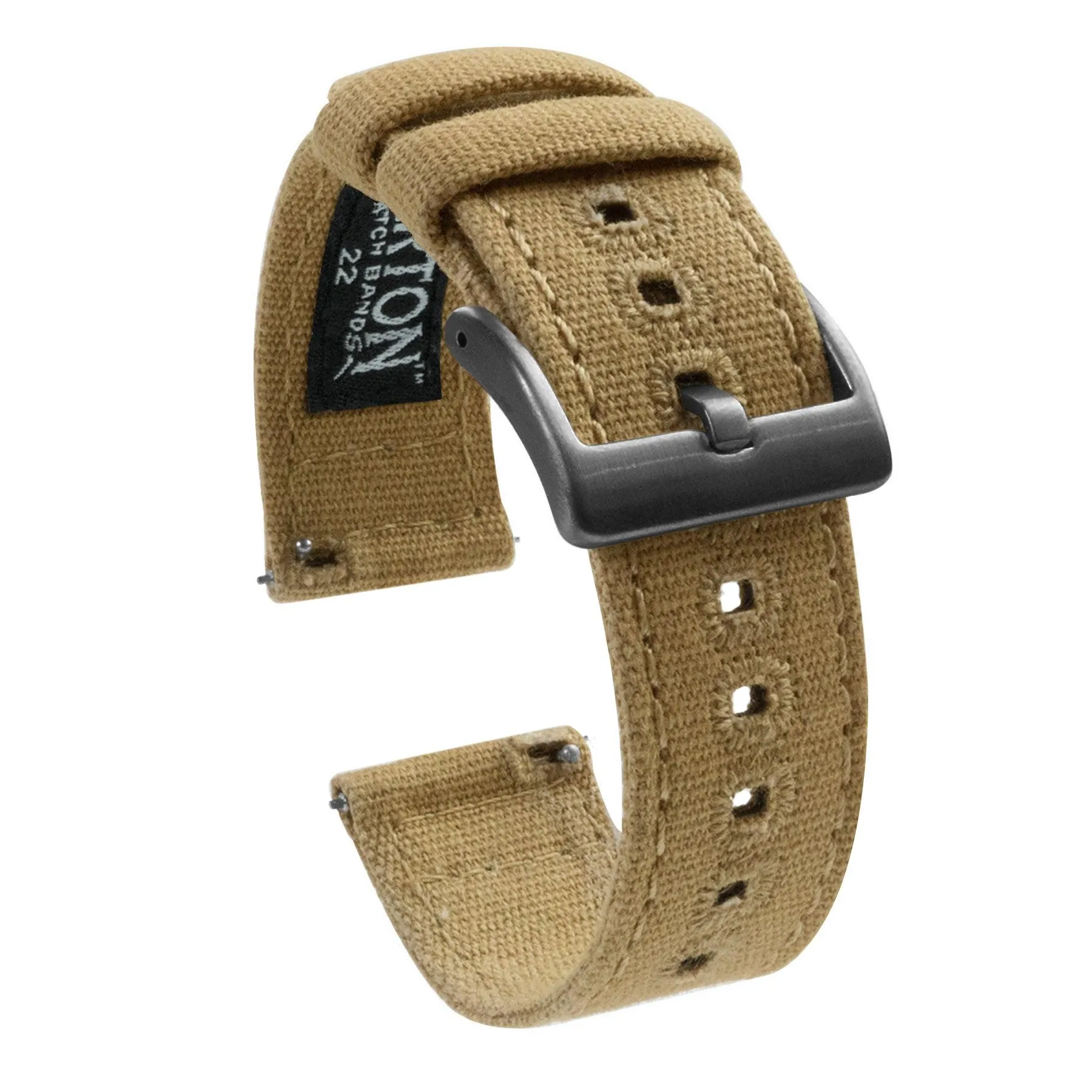 Khaki | Crafted Canvas by Barton Watch Bands