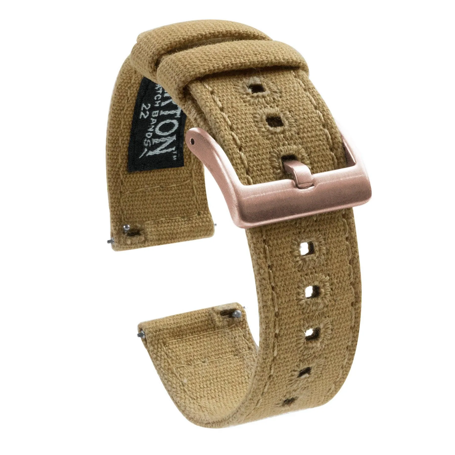 Khaki | Crafted Canvas by Barton Watch Bands