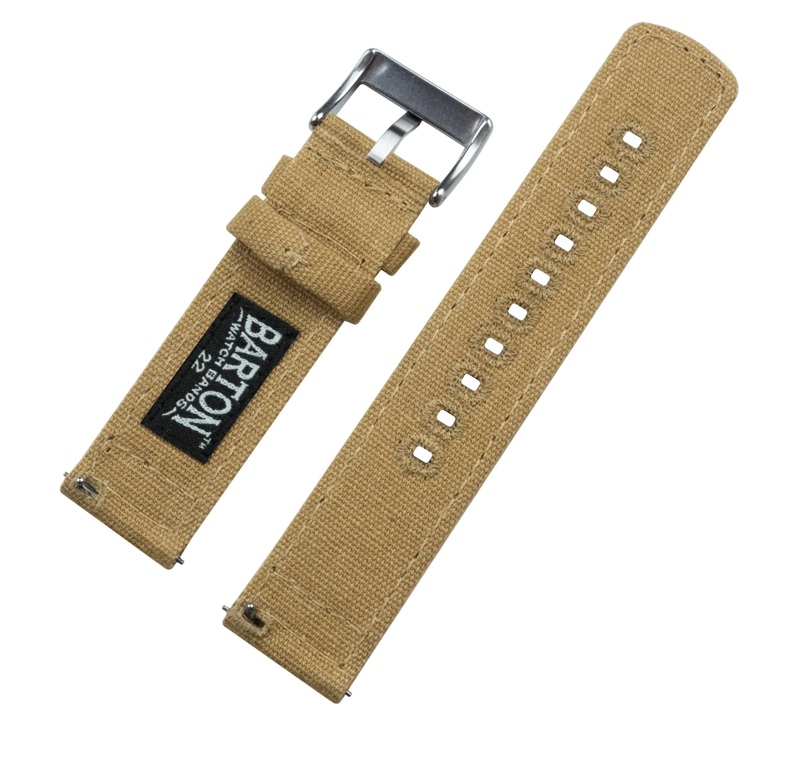 Khaki | Crafted Canvas by Barton Watch Bands