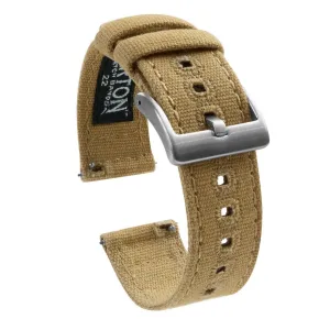 Khaki | Crafted Canvas by Barton Watch Bands