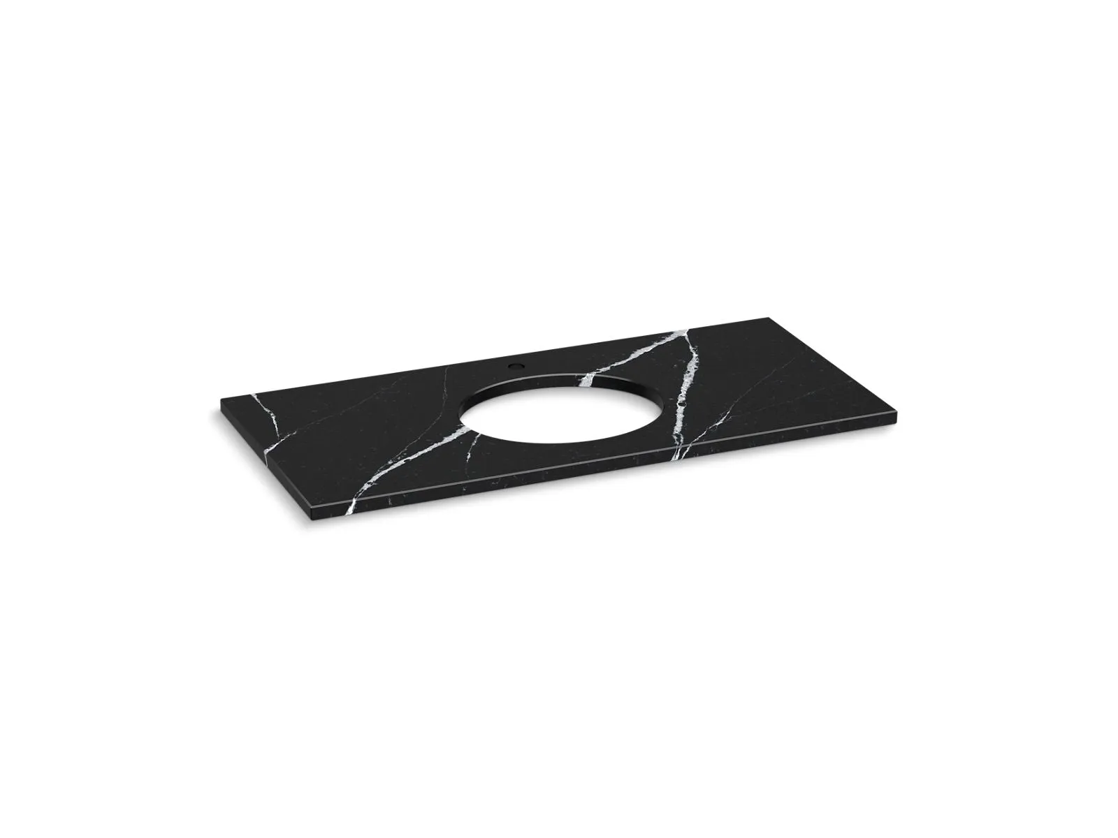 KOHLER K-28254 Silestone 49" quartz vanity top with oval cutout