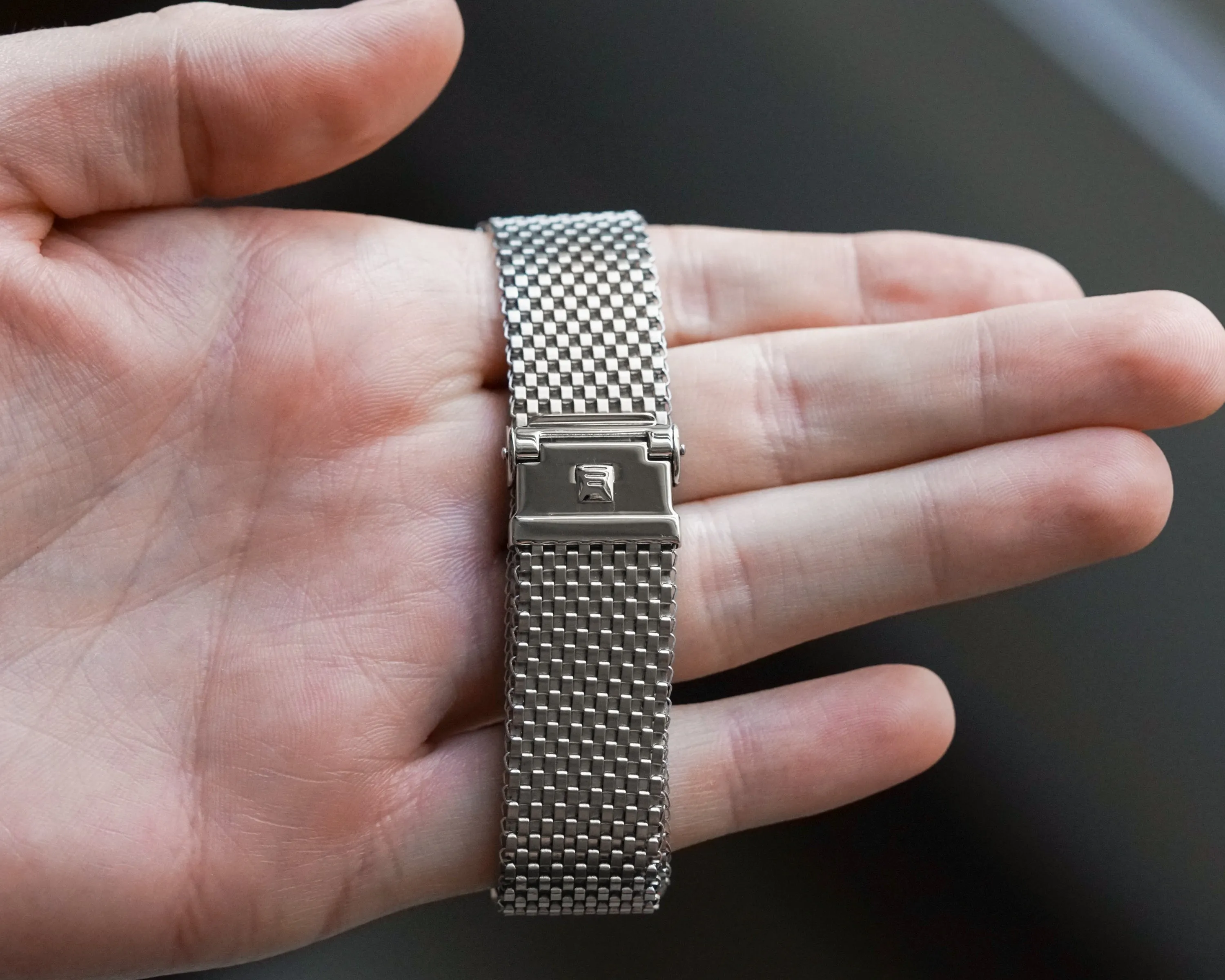 Komfit "JB" Mesh Watch Bracelet with Straight Ends