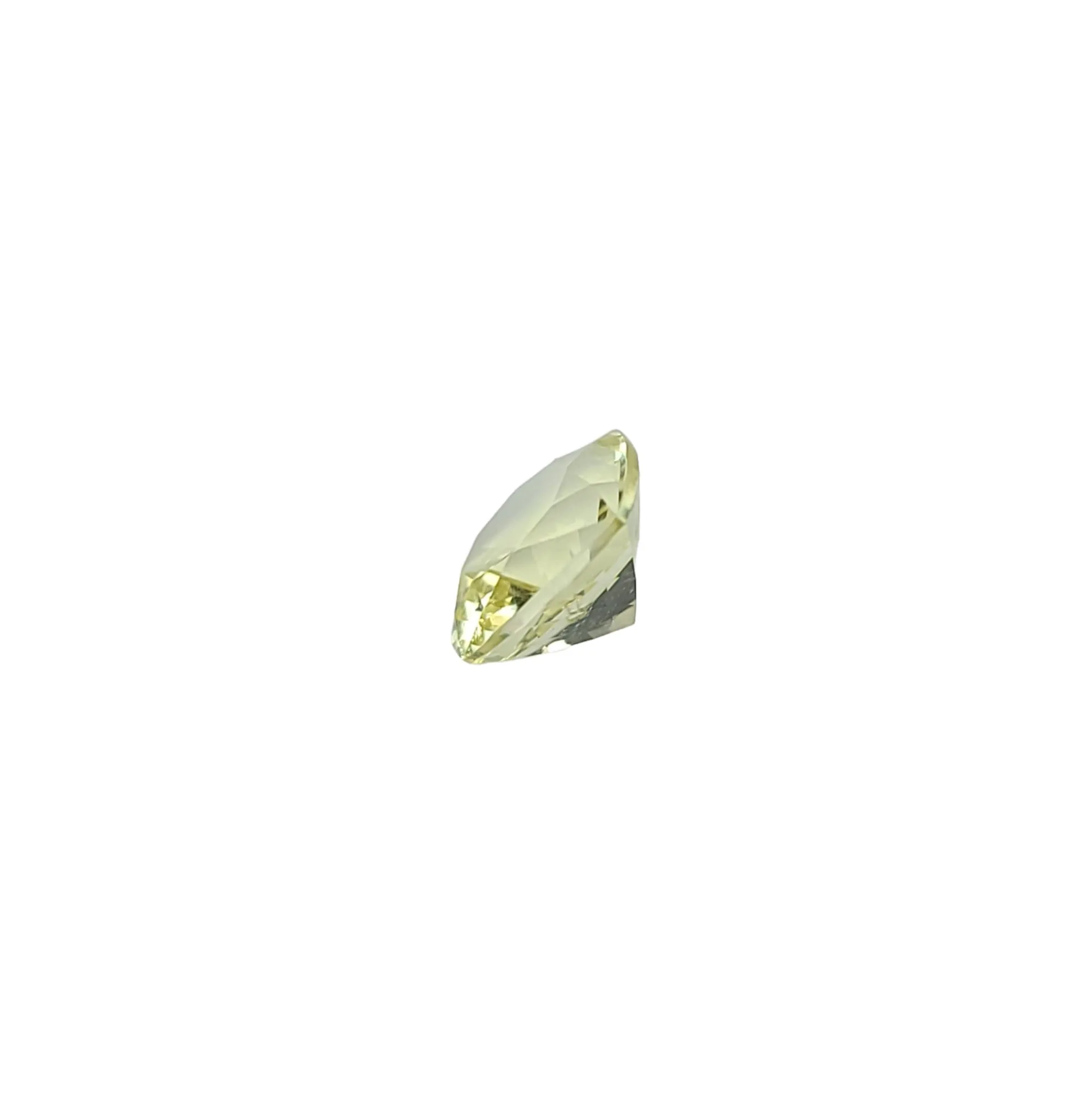 Lemon Quartz Facet. Square. 2.4ct