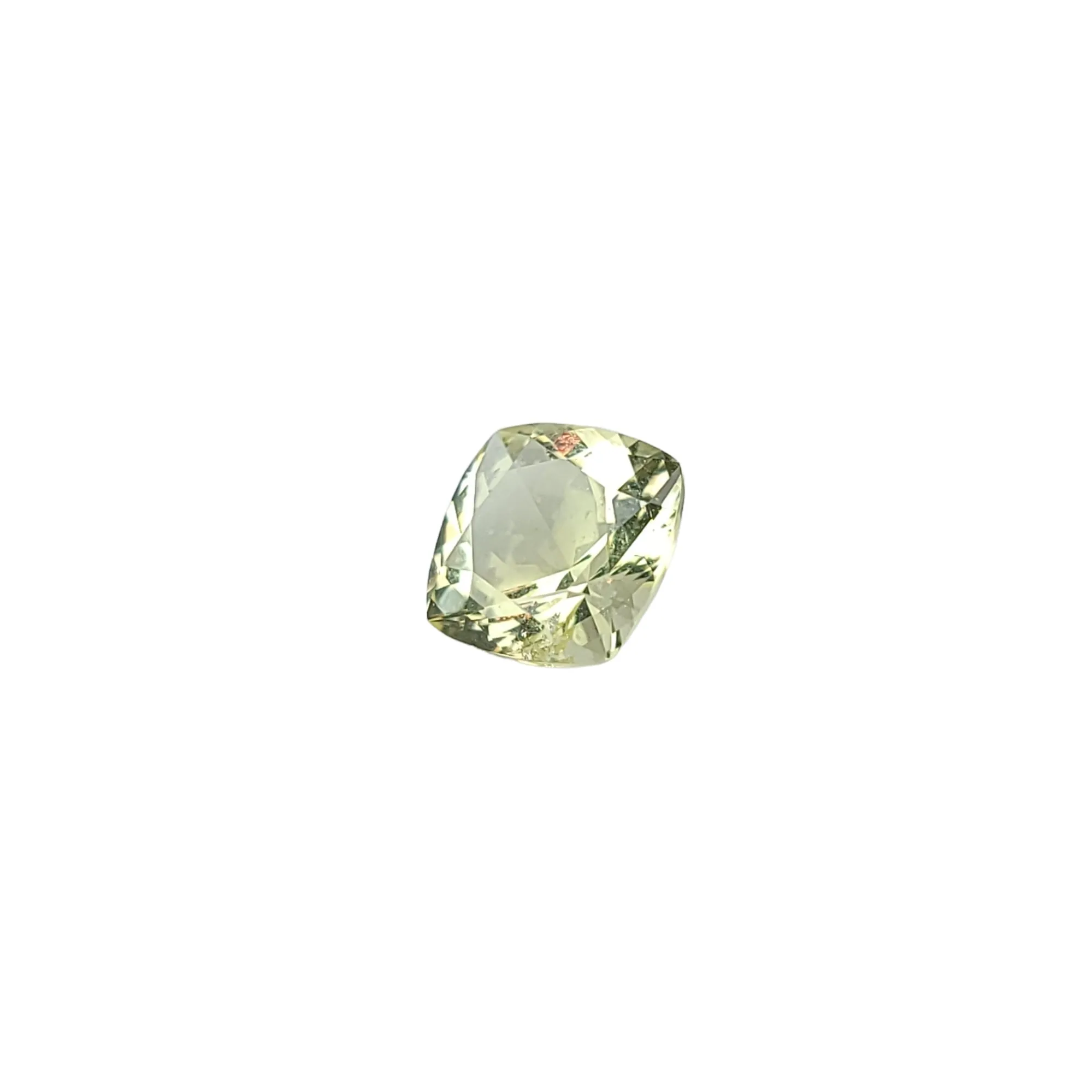 Lemon Quartz Facet. Square. 2.4ct