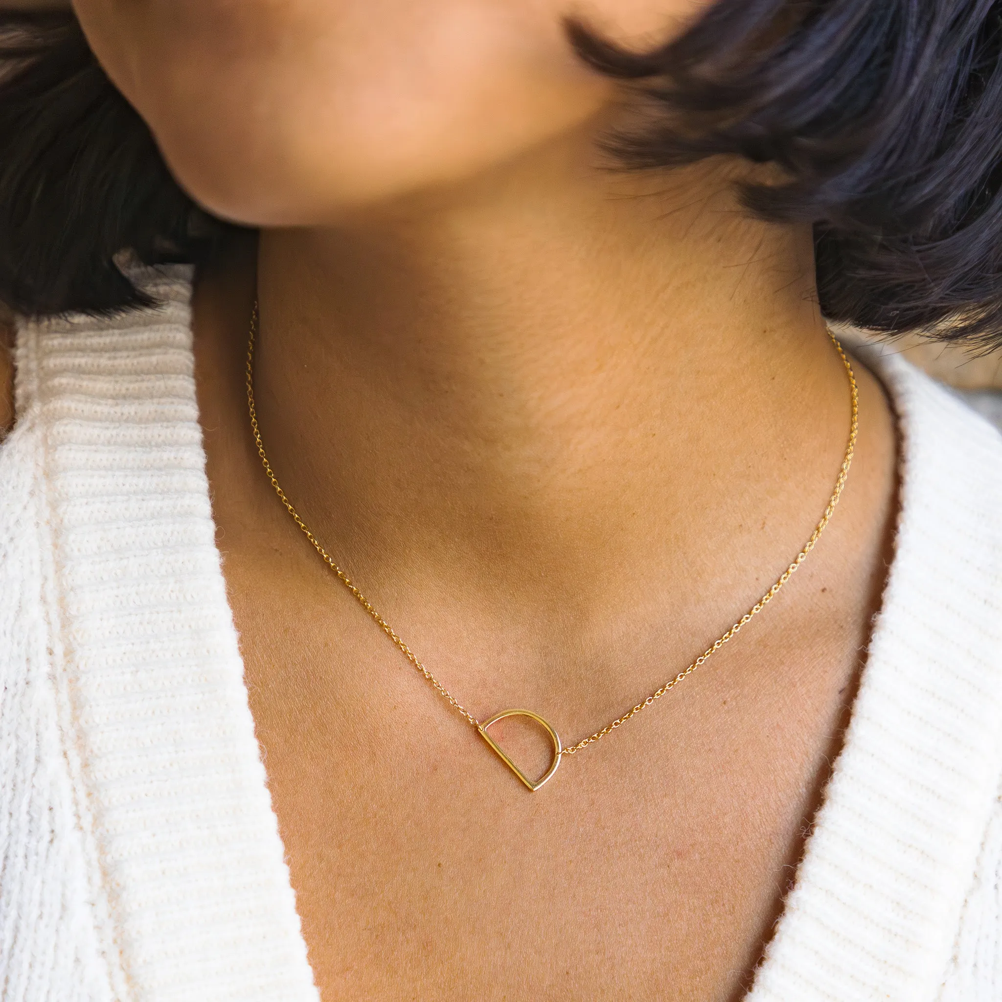 Letter D Necklace