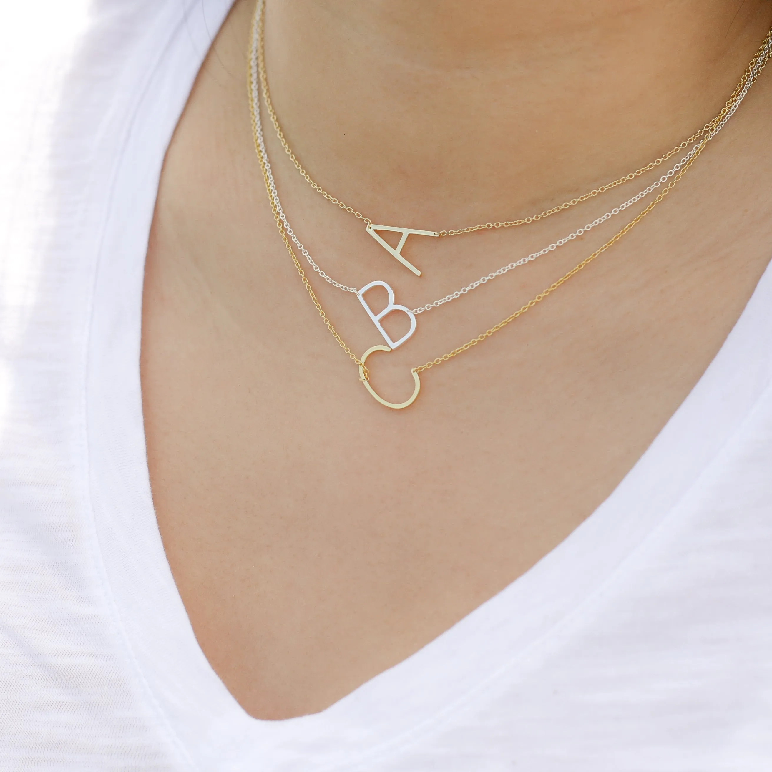Letter L Necklace