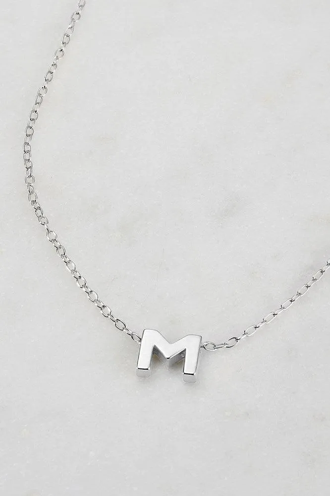 Letter Necklace M