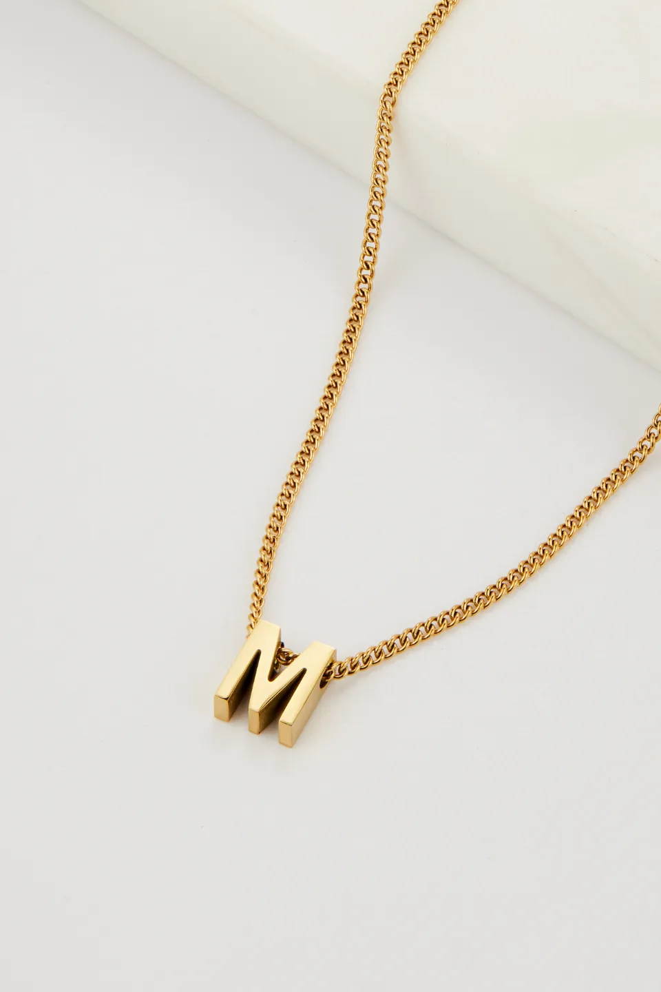 Letter Necklace M