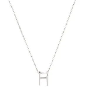 Letter Necklace / Silver