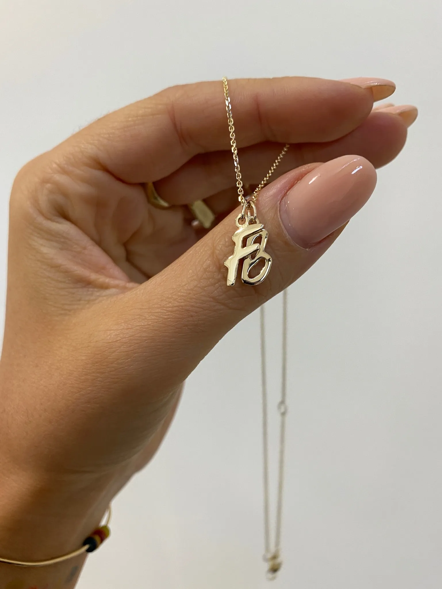 Letter Pendant | Solid Gold
