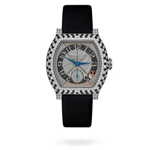 Élégante 40Mm In Platinum With Diamonds And Precious Stones