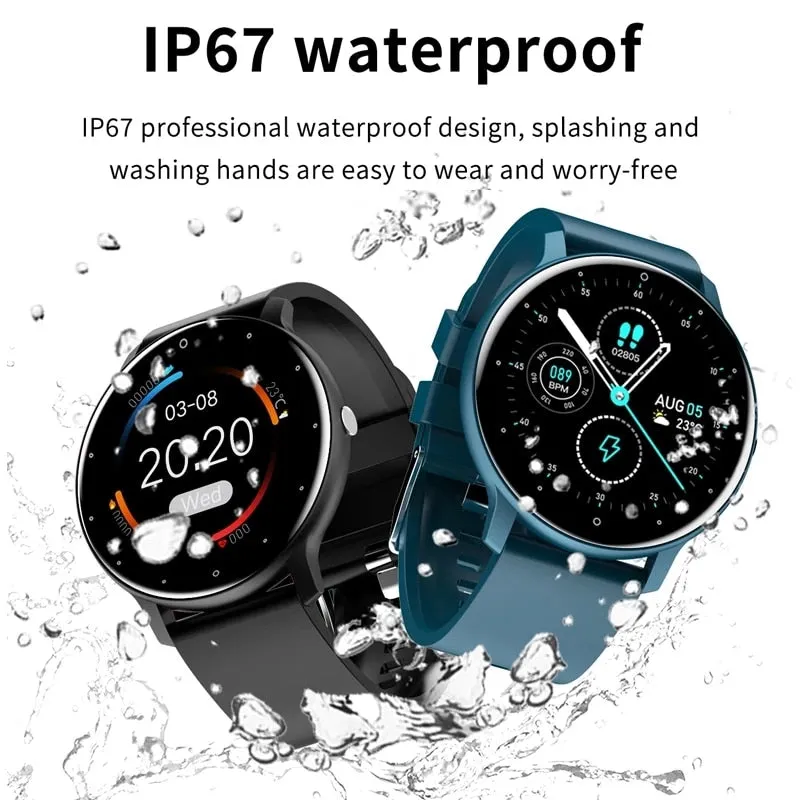 LIGE 2022 New Smart Touch Screen Watch For Men