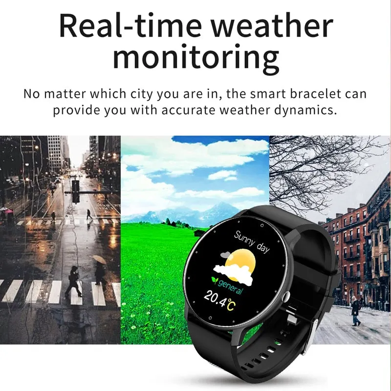 LIGE 2022 New Smart Touch Screen Watch For Men