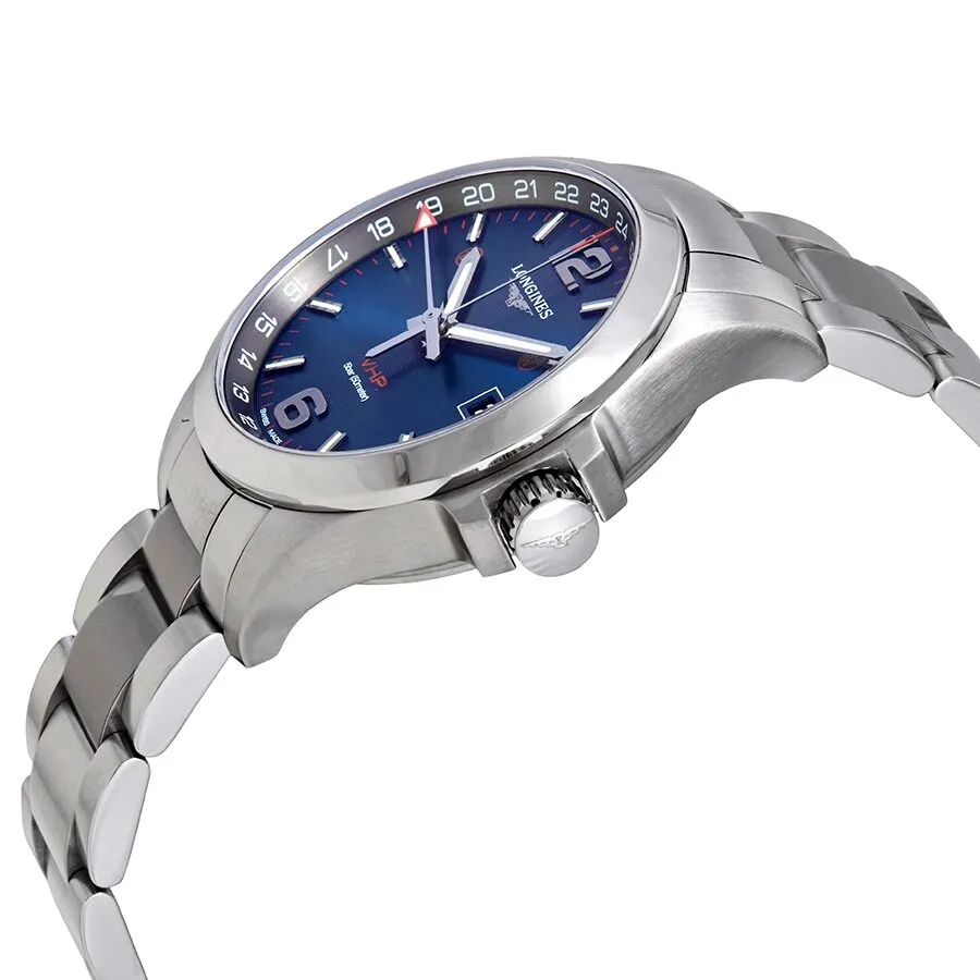 Longines Conquest V.H.P. GMT Blue Dial 41 mm Men's Watch L3.718.4.96.6