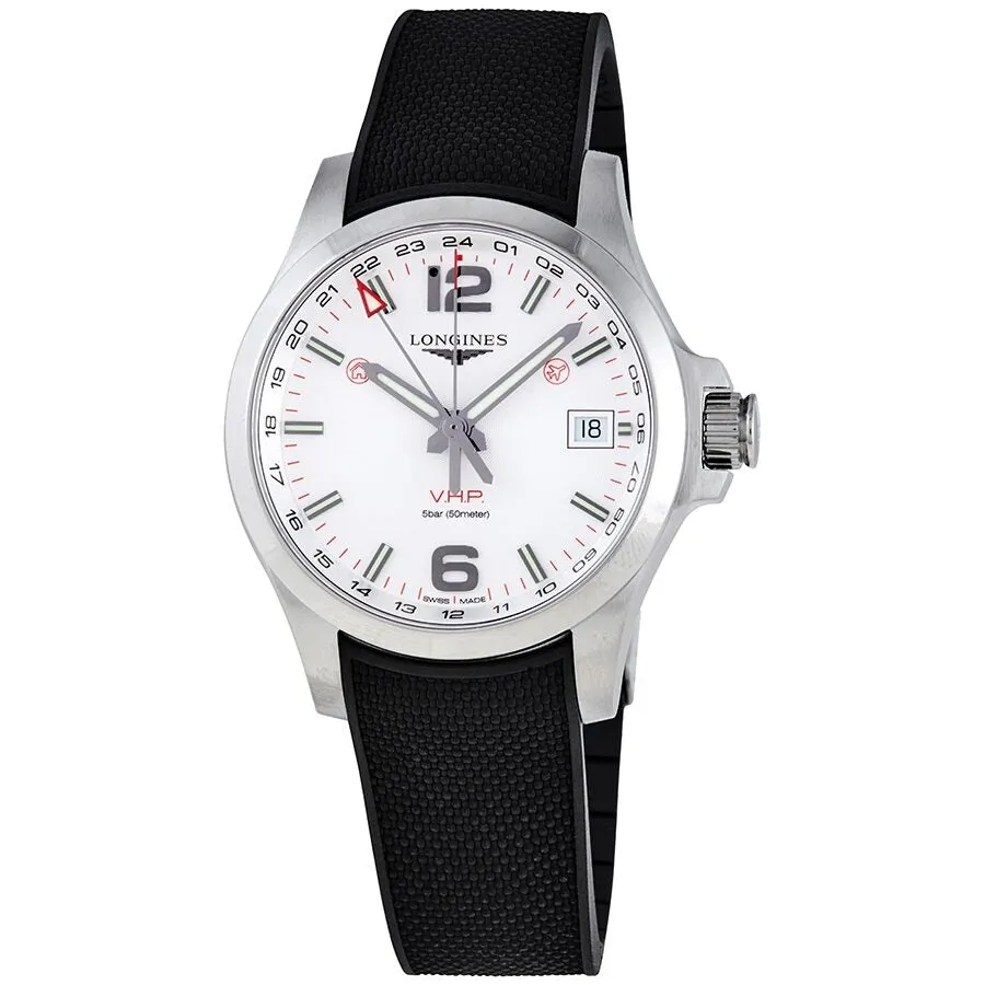 Longines Conquest V.H.P. Quartz Silver Dial Men's Watch L37184769