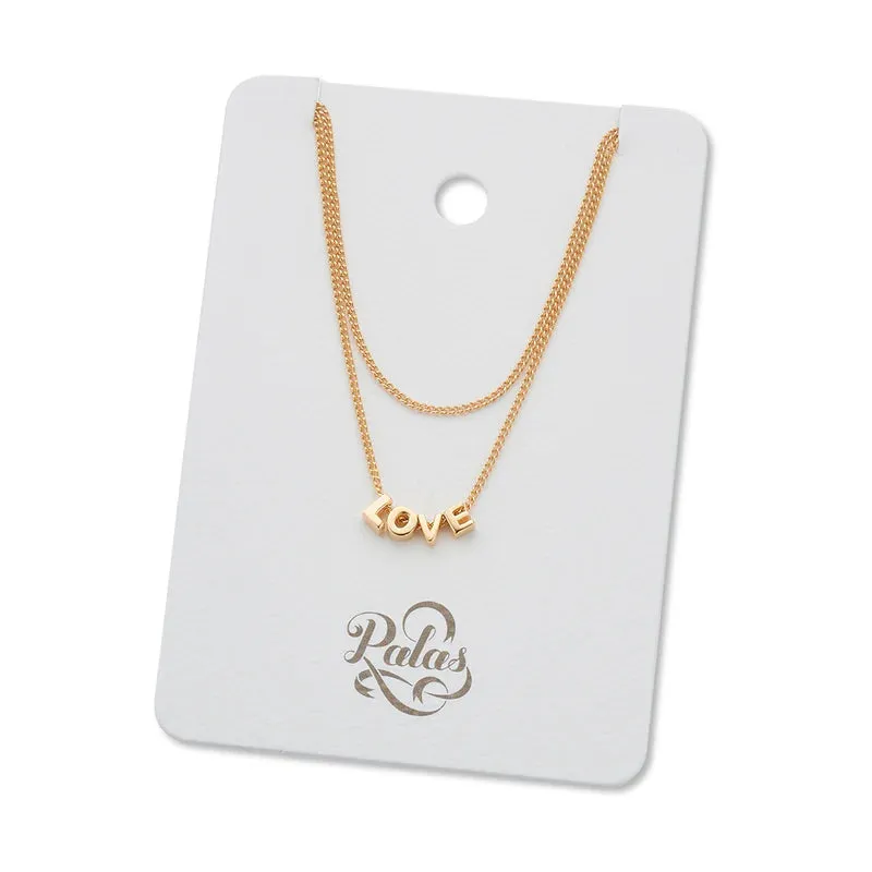 LOVE LETTER NECKLACE