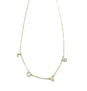 LOVE Letter Necklace