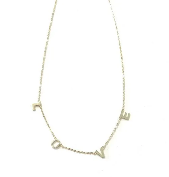LOVE Letter Necklace