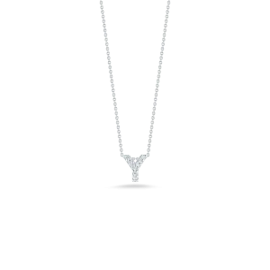 LOVE LETTER "Y" DIAMOND PENDANT